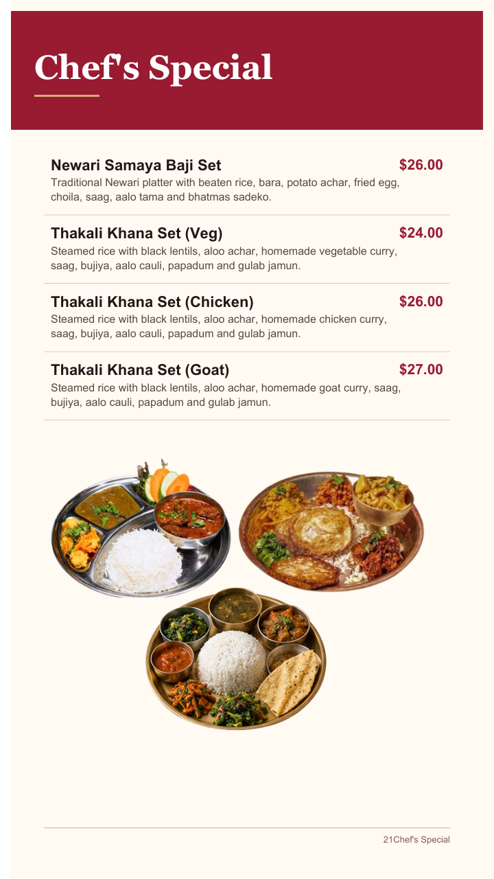 Chef's Special