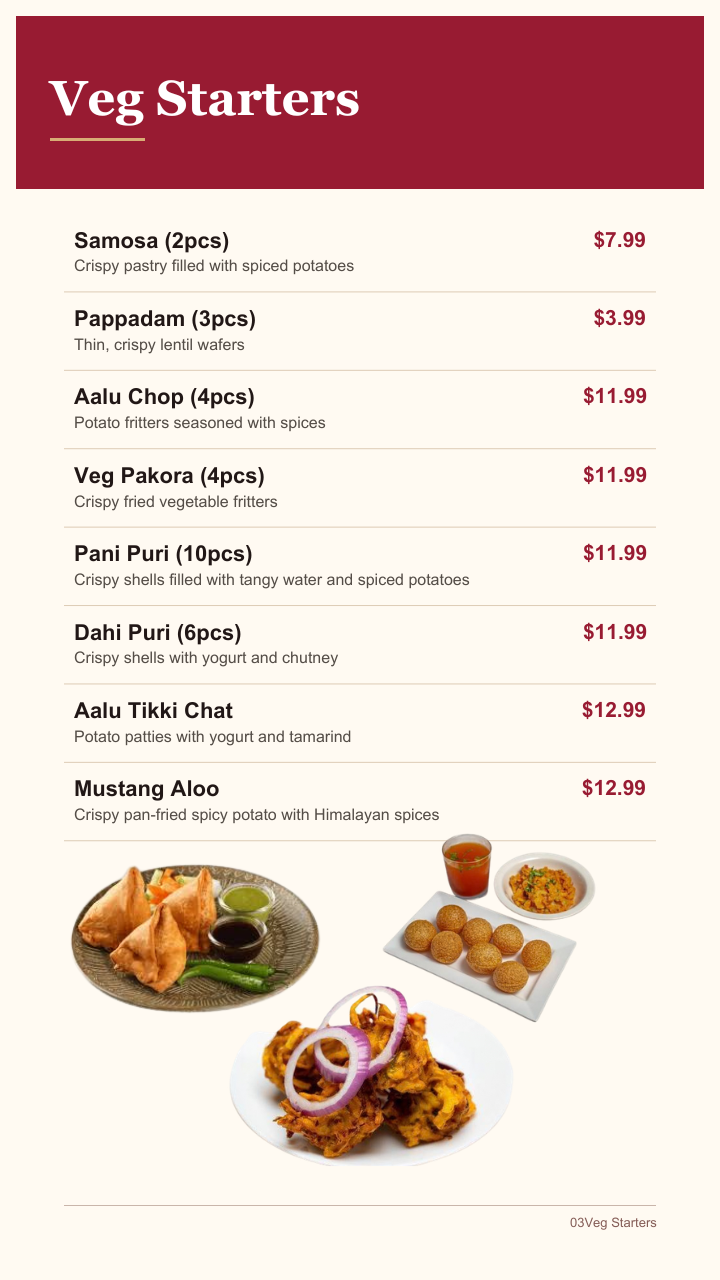 Vegetarian Starters
