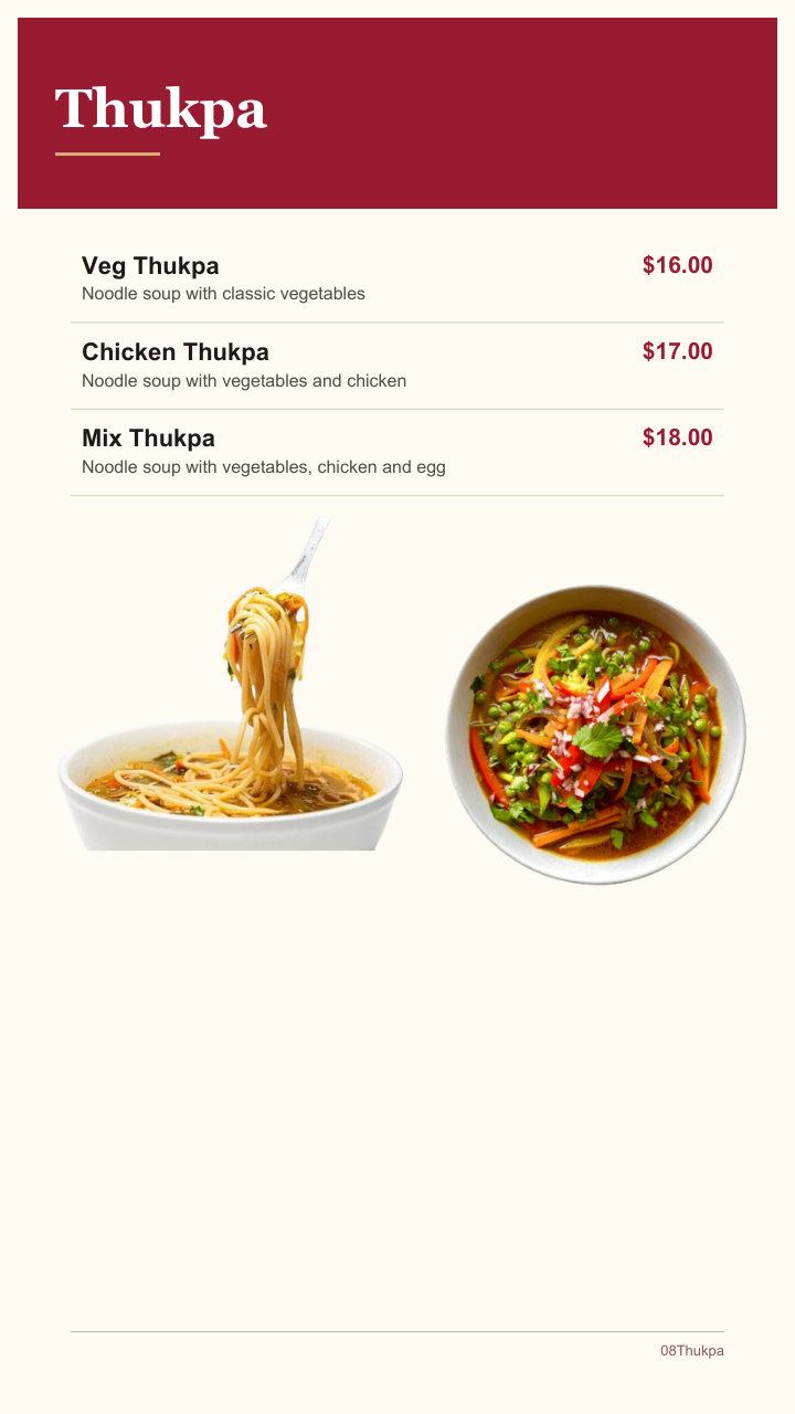Thukpa — Nepalese Noodle Soup